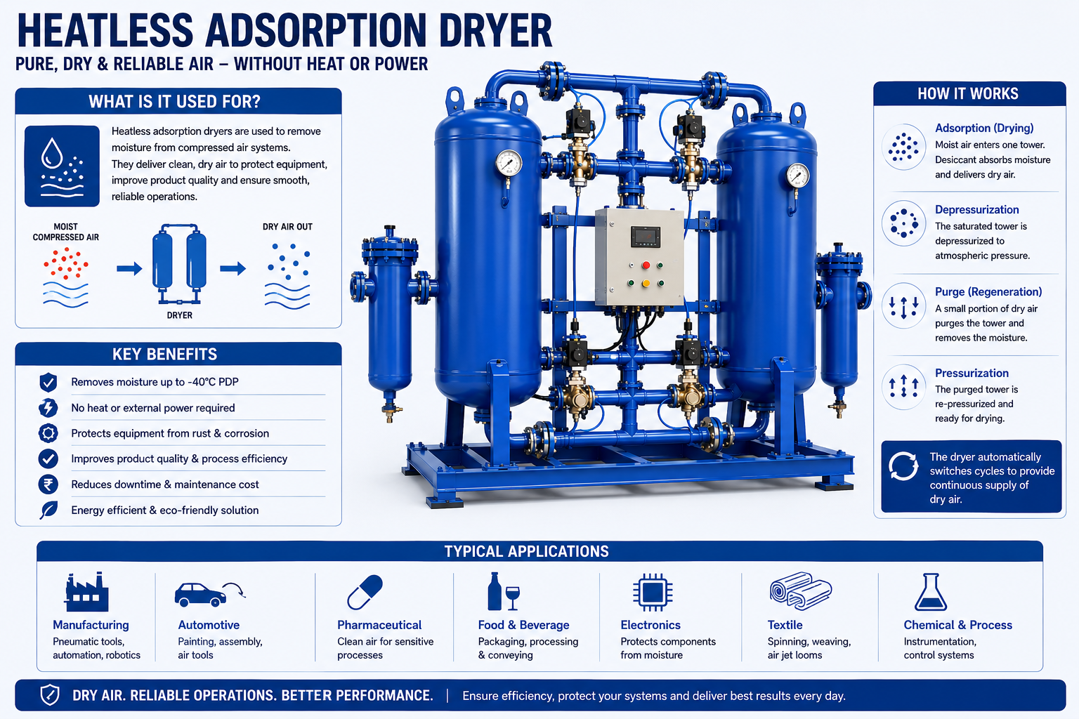 Heatless Adsorption Dryer — view 3
